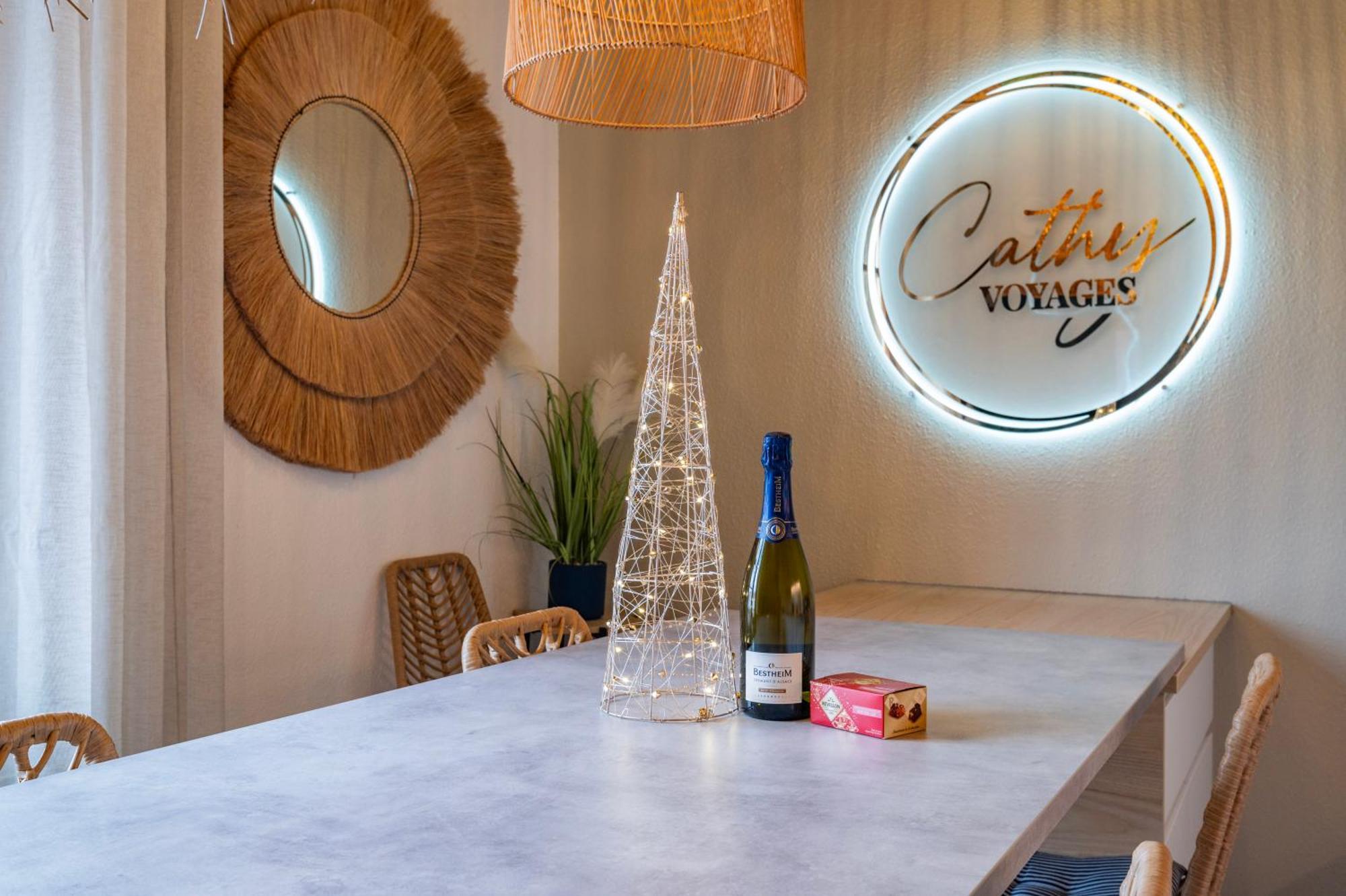 Lit Rond Tres Grand Et Confortable - Garage Possible Ou Parking Gratuit Rue - Gare 2 Min Et Ville 4 Min En Tram - Ciel Etoile - Netflix Videoprojecteur - Luxe Et Evasion Страсбург Экстерьер фото